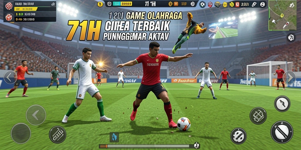 Gameplay menarik dari 71H dengan berbagai cabang olahraga.