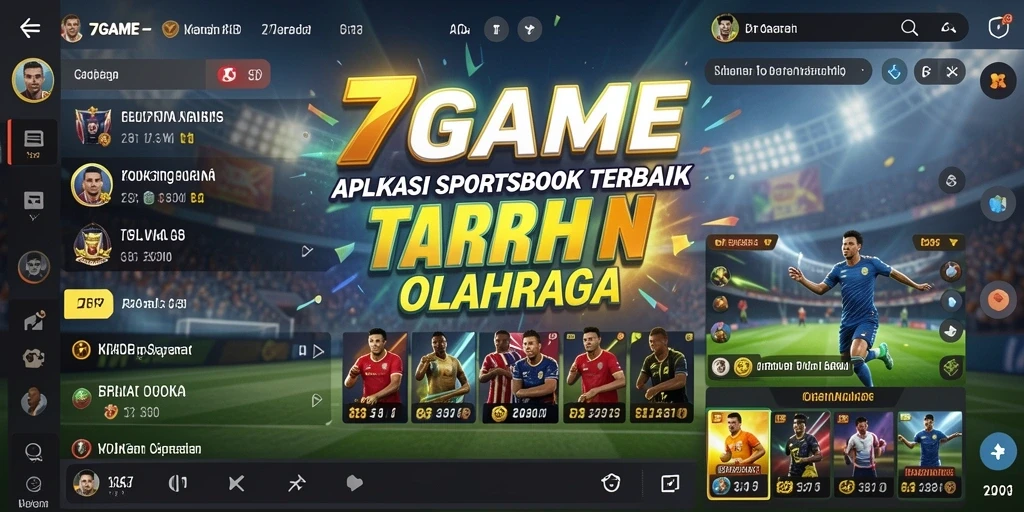 Tampilan permainan Sportsbook yang menarik dan interaktif.