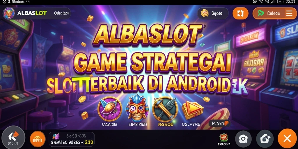 Tampilan gameplay menarik ALBASLOT yang penuh strategi.