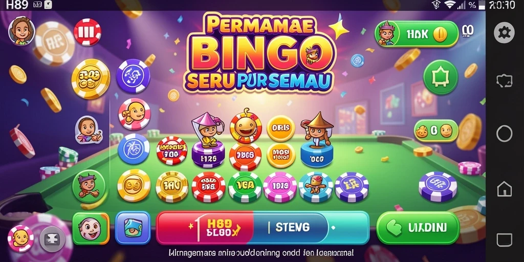 Tampilan gameplay H89 yang seru dan interaktif dalam permainan Bingo.