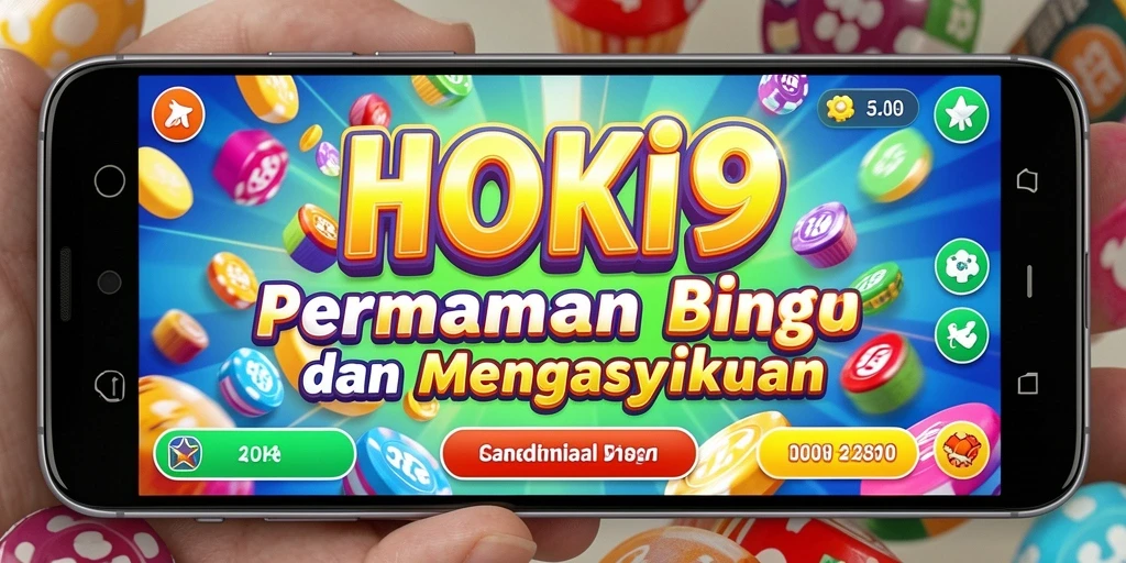 Screenshot HOKI9 menampilkan momen seru saat bermain Bingo.