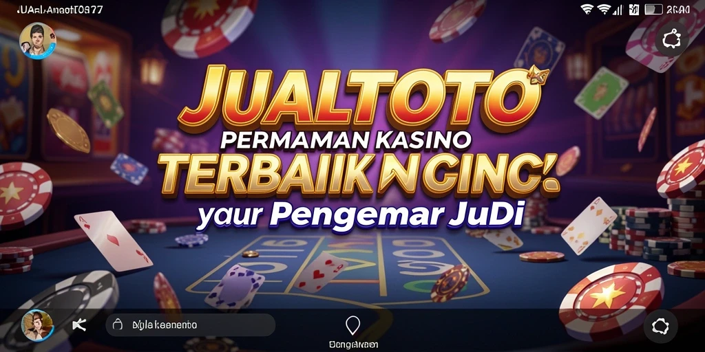 Screenshot utama JUALTOTO menampilkan gameplay yang menarik dan intuitif.