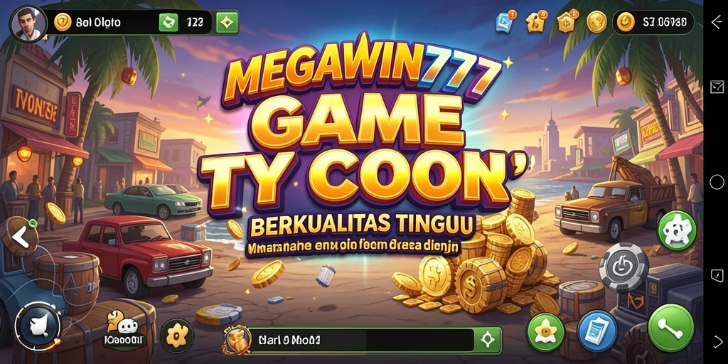 Tampilan gameplay MEGAWIN777 yang menarik dan menantang dalam membangun bisnis.