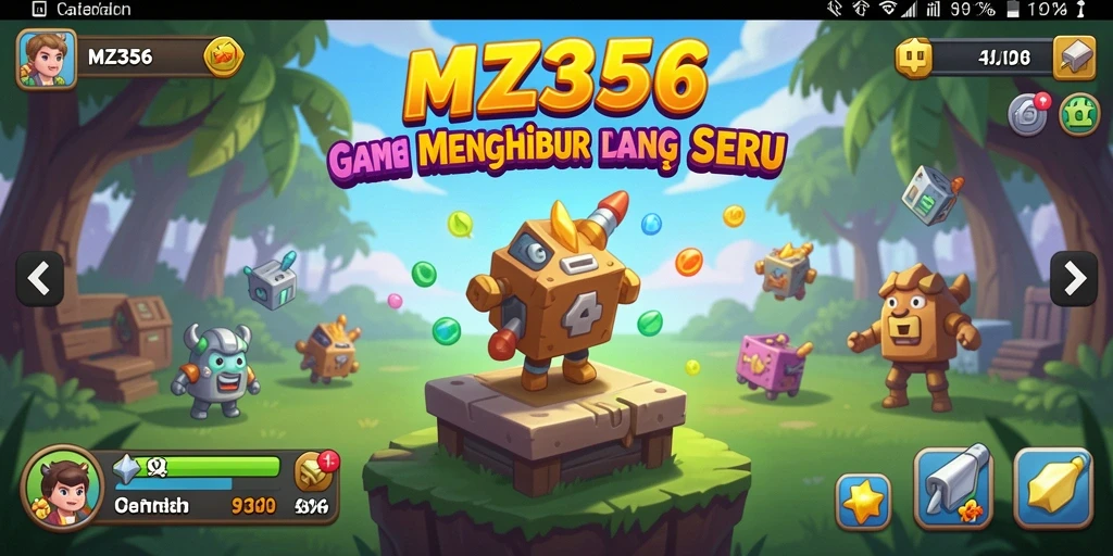 Tampilan gameplay menarik dari MZ356 yang menonjolkan elemen Idle.