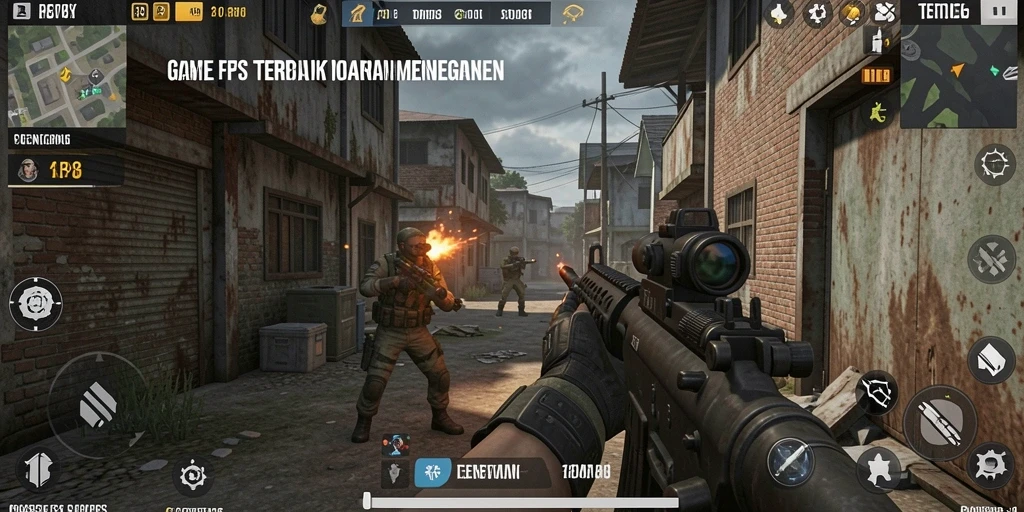 Gameplay menegangkan dari RP8 dengan grafis yang menawan.