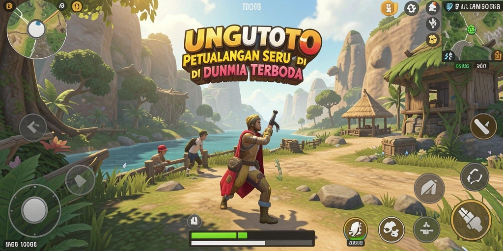 Tampilan menarik gameplay Open World di UNGUTOTO.